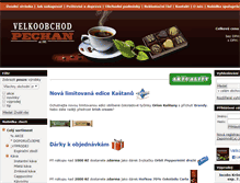 Tablet Screenshot of pechan.cz